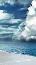 Ladda ner Sea,Clouds,Landscape bilden till mobilen.