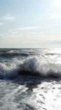 Ladda ner Landscape, Water, Sea, Sun, Waves bilden till mobilen.