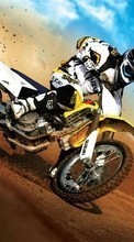 Ladda ner Sport, Motocross bilden 240x320 till mobilen.