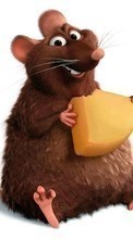 Ladda ner Cartoon, Animals, Mice, Ratatouille bilden 1080x1920 till mobilen.