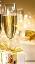 Ladda ner Drinks, New Year, Objects, Holidays, Christmas, Xmas bilden till mobilen.