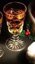 Ladda ner Holidays, New Year, Objects, Christmas, Xmas, Drinks bilden till mobilen.