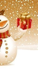 Snowman, New Year, Holidays, Pictures, Christmas, Xmas