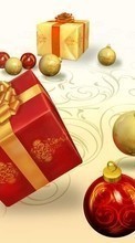 Ladda ner Holidays, New Year, Objects, Christmas, Xmas bilden 540x960 till mobilen.