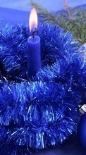 Ladda ner Holidays, New Year, Objects, Christmas, Xmas, Candles bilden till mobilen.