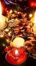 Ladda ner New Year, Objects, Holidays, Christmas, Xmas, Candles bilden till mobilen.