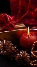 Ladda ner New Year, Objects, Holidays, Christmas, Xmas, Candles bilden 1024x768 till mobilen.