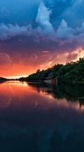 Lakes,Landscape,Nature,Sunset till Fly Glory IQ431