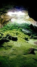 Ladda ner Landscape, Caves bilden 240x400 till mobilen.