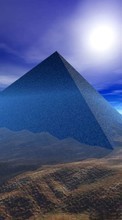 Ladda ner Landscape, Pyramids bilden 1080x1920 till mobilen.