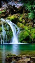 Landscape,Nature,Waterfalls till Sony Ericsson W550
