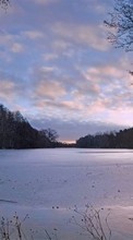 Landscape,Rivers,Winter till LG Optimus Net P692