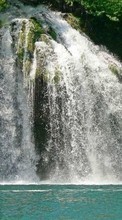 Ladda ner Landscape, Water, Waterfalls bilden 1024x600 till mobilen.
