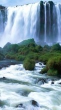 Ladda ner Landscape, Water, Waterfalls bilden 320x240 till mobilen.