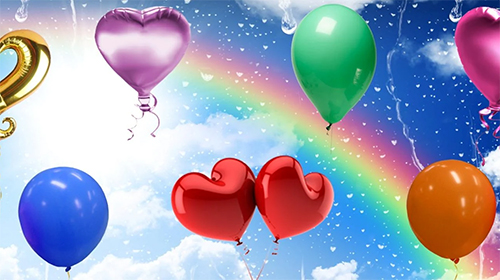 Gratis levande bakgrundsbilder Balloons by Cosmic Mobile Wallpapers på Android-mobiler och surfplattor.