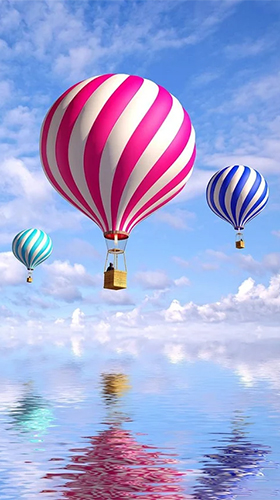 Gratis levande bakgrundsbilder Balloons på Android-mobiler och surfplattor.