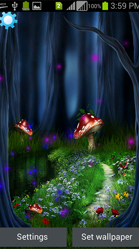 Gratis levande bakgrundsbilder Fantasy magic touch på Android-mobiler och surfplattor.