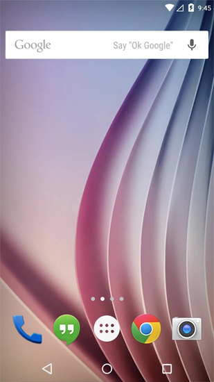 Gratis Abstraktion live wallpaper för Android på surfplattan arbetsbordet: Galaxy Edge.