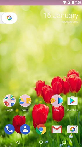Gratis Blommor live wallpaper för Android på surfplattan arbetsbordet: Garden HD by Play200.