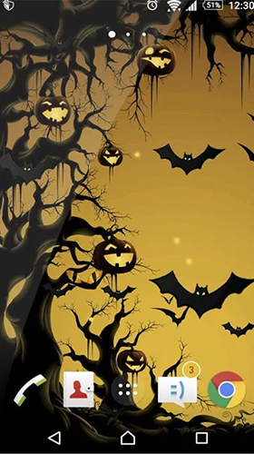 Gratis levande bakgrundsbilder Halloween by Beautiful Wallpaper på Android-mobiler och surfplattor.