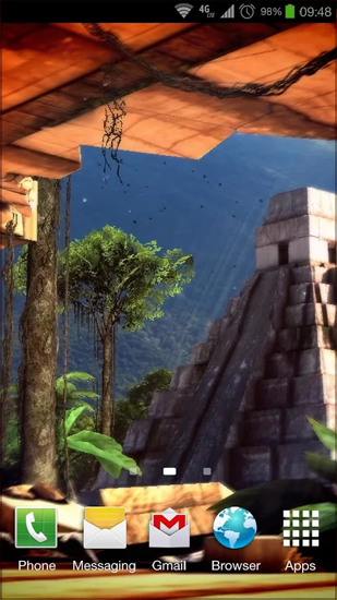 Gratis Arkitektur live wallpaper för Android på surfplattan arbetsbordet: Mayan Mystery.