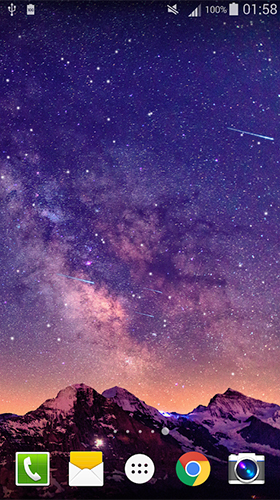 Gratis levande bakgrundsbilder Meteors sky på Android-mobiler och surfplattor.