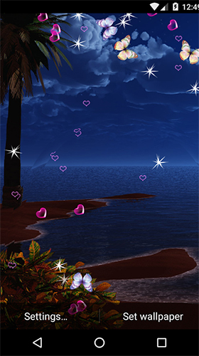 Gratis levande bakgrundsbilder Moonlight by 3D Top Live Wallpaper på Android-mobiler och surfplattor.