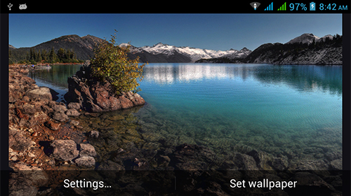 Gratis Landskap live wallpaper för Android på surfplattan arbetsbordet: Nature HD by Live Wallpapers Ltd..