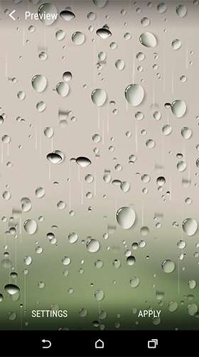 Gratis Landskap live wallpaper för Android på surfplattan arbetsbordet: Rainy day by Dynamic Live Wallpapers.