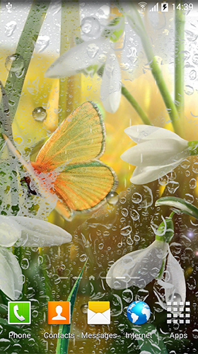 Gratis Växter live wallpaper för Android på surfplattan arbetsbordet: Spring by Amax LWPS.