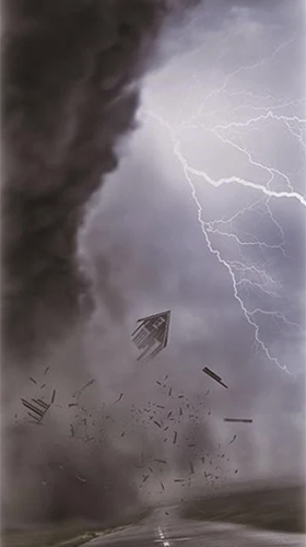 Gratis levande bakgrundsbilder Thunderstorm 3D på Android-mobiler och surfplattor.