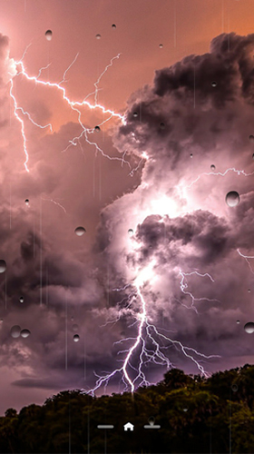 Gratis levande bakgrundsbilder Thunderstorm by Ultimate Live Wallpapers PRO på Android-mobiler och surfplattor.