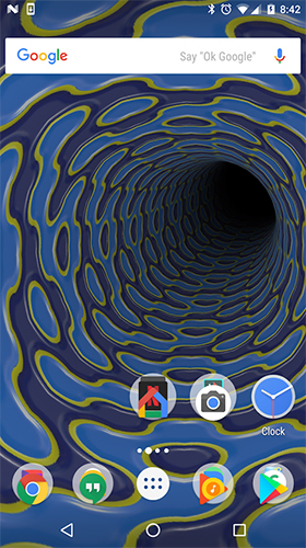 Gratis 3D live wallpaper för Android på surfplattan arbetsbordet: Tunnel.