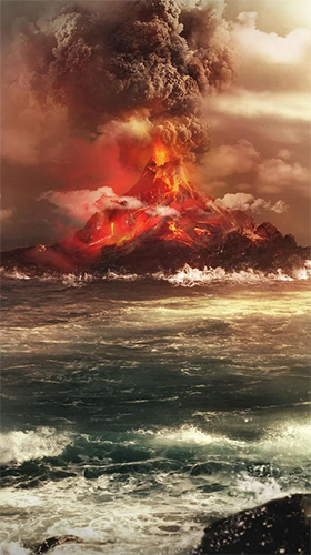 Gratis levande bakgrundsbilder Volcano på Android-mobiler och surfplattor.