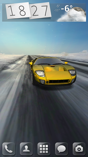 Gratis levande bakgrundsbilder 3D Car på Android-mobiler och surfplattor.