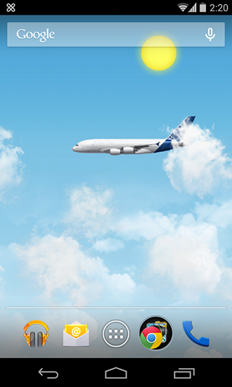 Gratis levande bakgrundsbilder Airplanes by Candycubes på Android-mobiler och surfplattor.