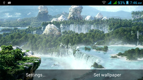 Ladda ner Amazing nature - gratis live wallpaper för Android på skrivbordet.