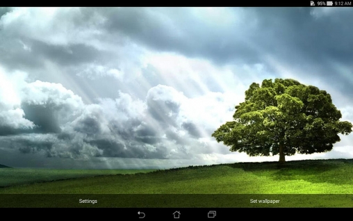 Gratis Landskap live wallpaper för Android på surfplattan arbetsbordet: Asus: Day scene.