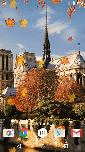 Gratis levande bakgrundsbilder Autumn in Paris på Android-mobiler och surfplattor.