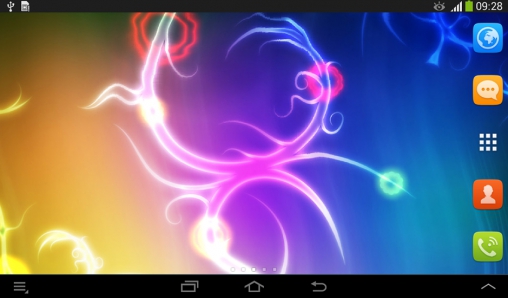 Gratis Abstraktion live wallpaper för Android på surfplattan arbetsbordet: Awesome by Live mongoose.