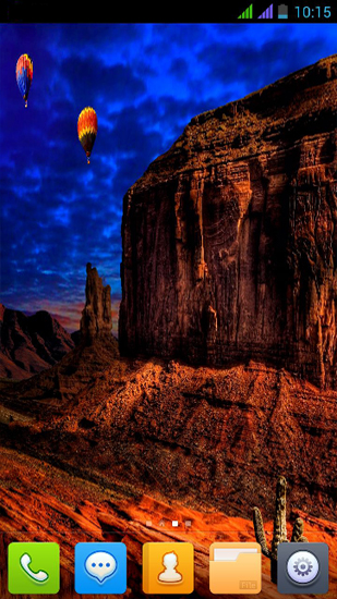 Ladda ner Beautiful Desert - gratis live wallpaper för Android på skrivbordet.