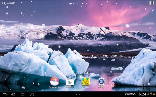 Blizzard - ladda ner levande bakgrundsbilder till Android 6.0 mobiler.