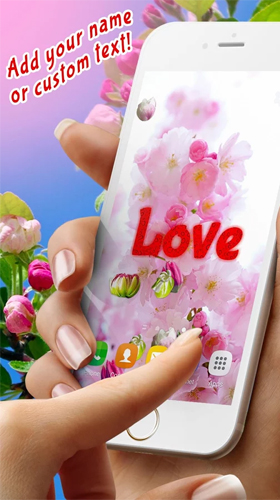 Ladda ner Blossoms 3D - gratis live wallpaper för Android på skrivbordet.