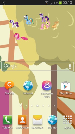 Brony - ladda ner levande bakgrundsbilder till Android 5.0.1 mobiler.