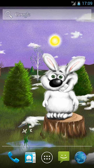 Bunny - ladda ner levande bakgrundsbilder till Android 9.3.1 mobiler.