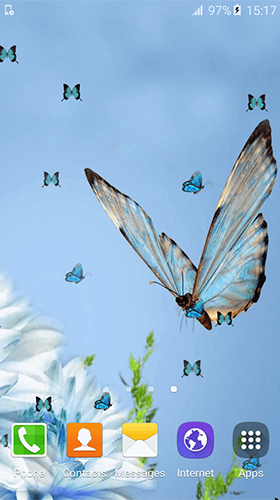 Ladda ner Butterfly by Free Wallpapers and Backgrounds - gratis live wallpaper för Android på skrivbordet.