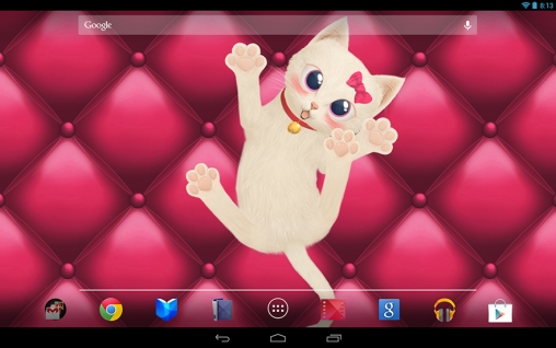Gratis Djur live wallpaper för Android på surfplattan arbetsbordet: Cat HD.