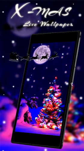 Ladda ner Christmas tree by Live Wallpaper Workshop - gratis live wallpaper för Android på skrivbordet.