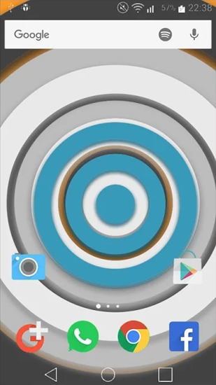 Ladda ner Chrooma Float - gratis live wallpaper för Android på skrivbordet.