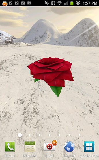 Gratis Landskap live wallpaper för Android på surfplattan arbetsbordet: Classic art 3D.